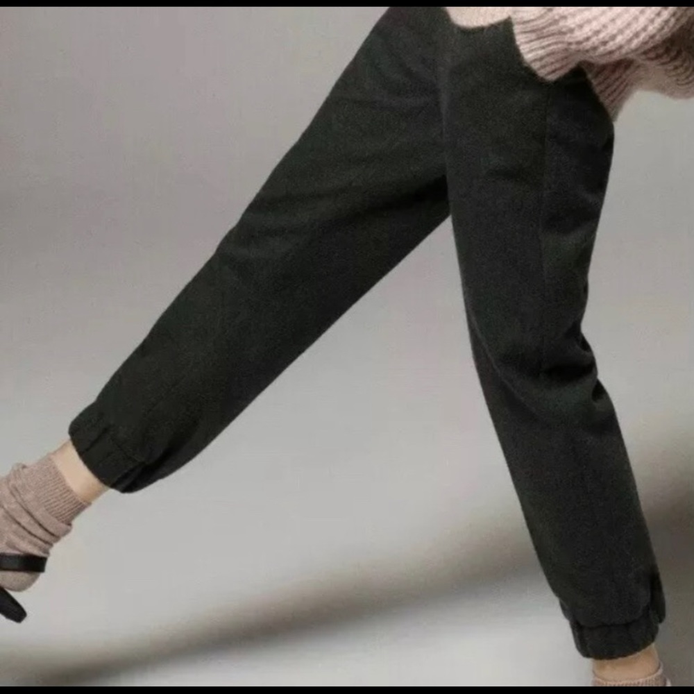 Wilfred Aritzia wool grey joggers